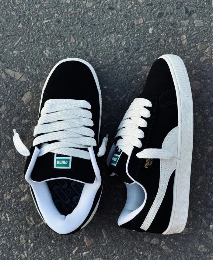 Puma Suede XL “Black” look 3