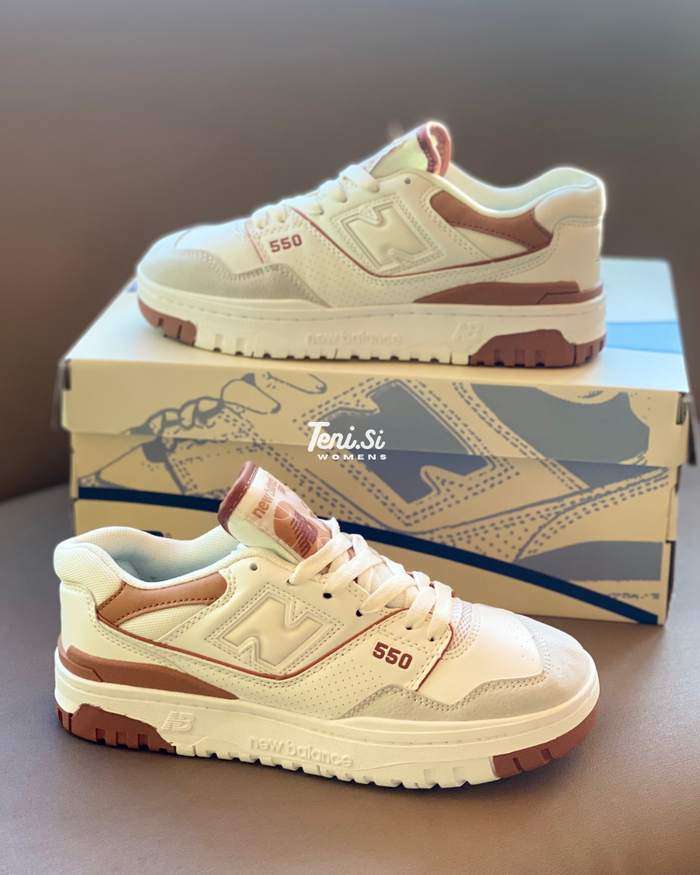 New Balance 550 “Mocca” look 1