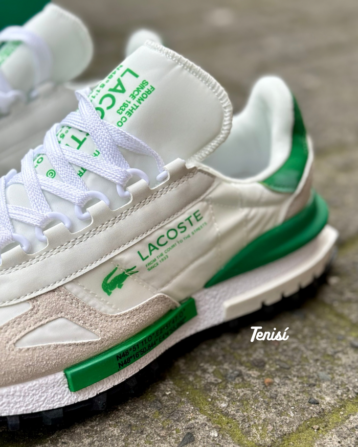 Lacoste Active “White - Green” look 2