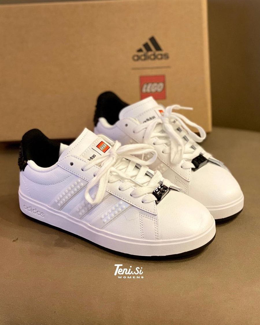 adidas Grand Court x Lego “White Black” — pago contra entrega en Colombia