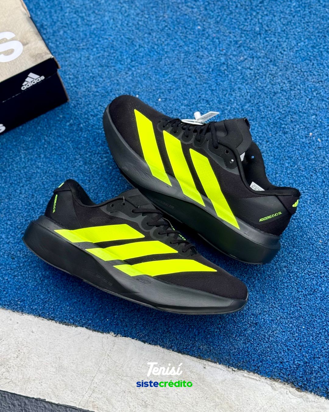 Adidas Adizero EVO SL GREEN Line