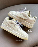 NIKE AIR FORCE 1 LOW NAI-KE TAN CANVAS vista 7