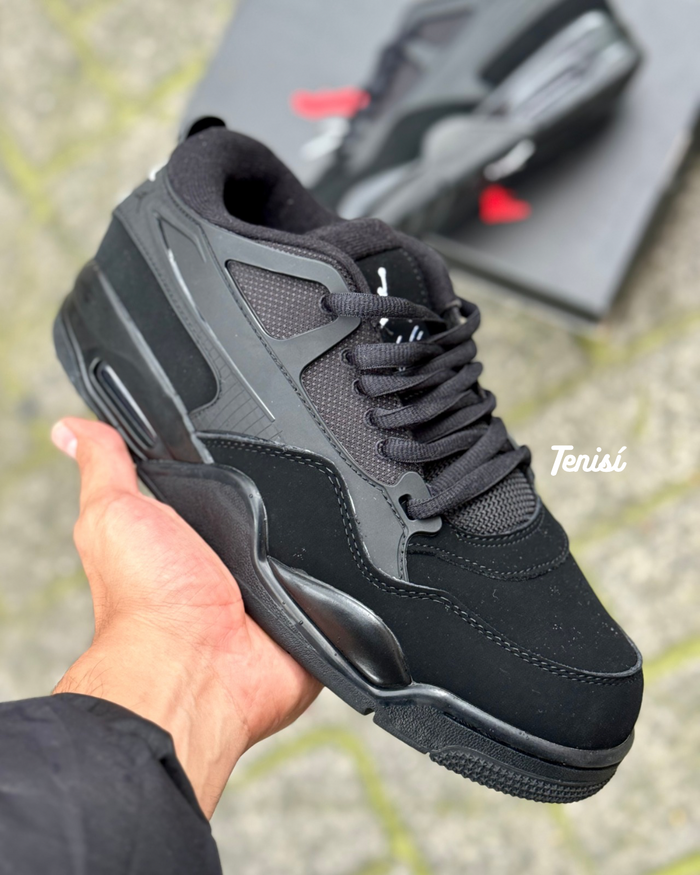 Air Jordan 4 RM “Black Cat” look 1