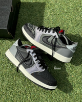 AIR JORDAN 1 LOW OG EX BLACK SMOKE GREY vista 2