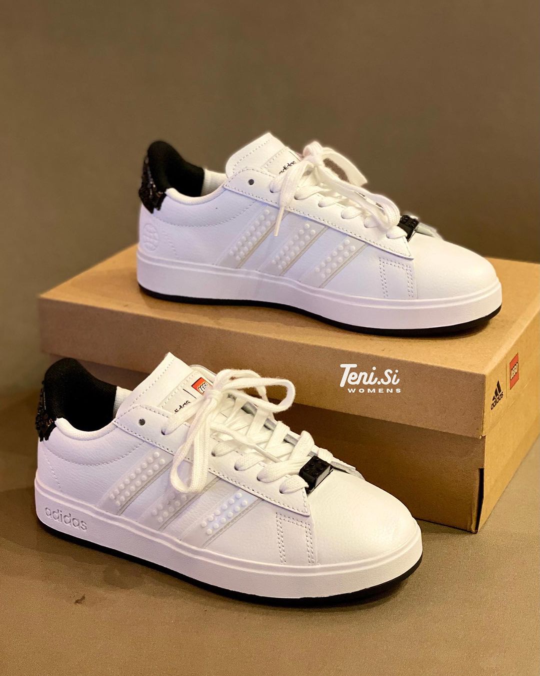 adidas Grand Court x Lego “White Black”