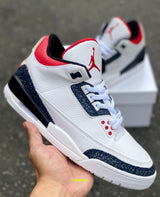 Air Jordan 3 “Demin Red” vista 1