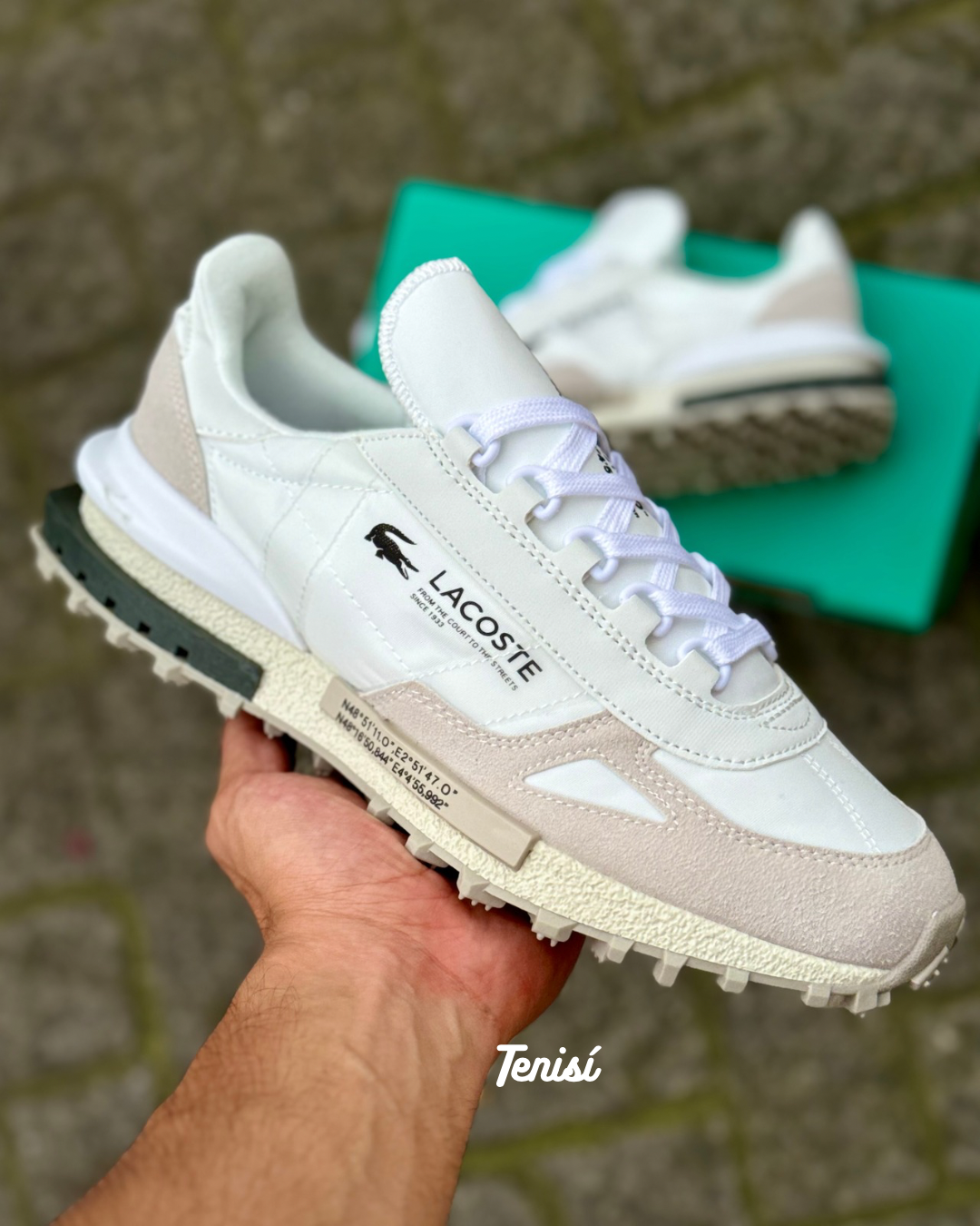 Lacoste Active “White - Grey”