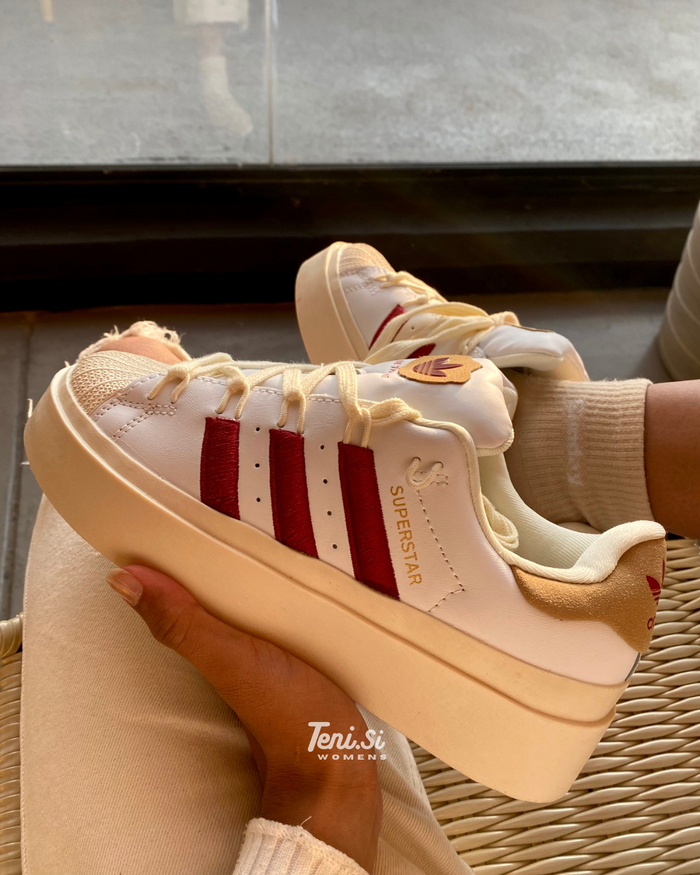 adidas Súperstar Bonega “Red” look 2