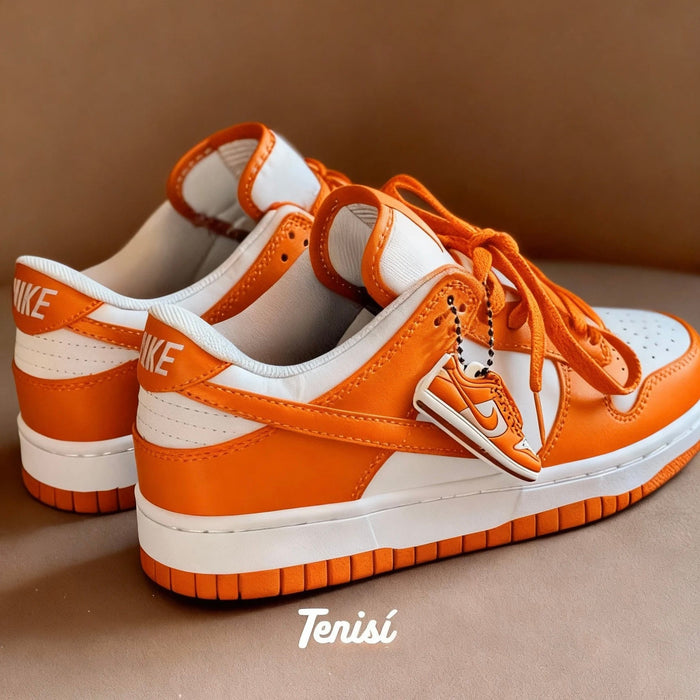 Nike Dunk Low “Orange” look 1