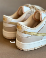 Nike Dunk Low “Phamtom Gold” vista 3