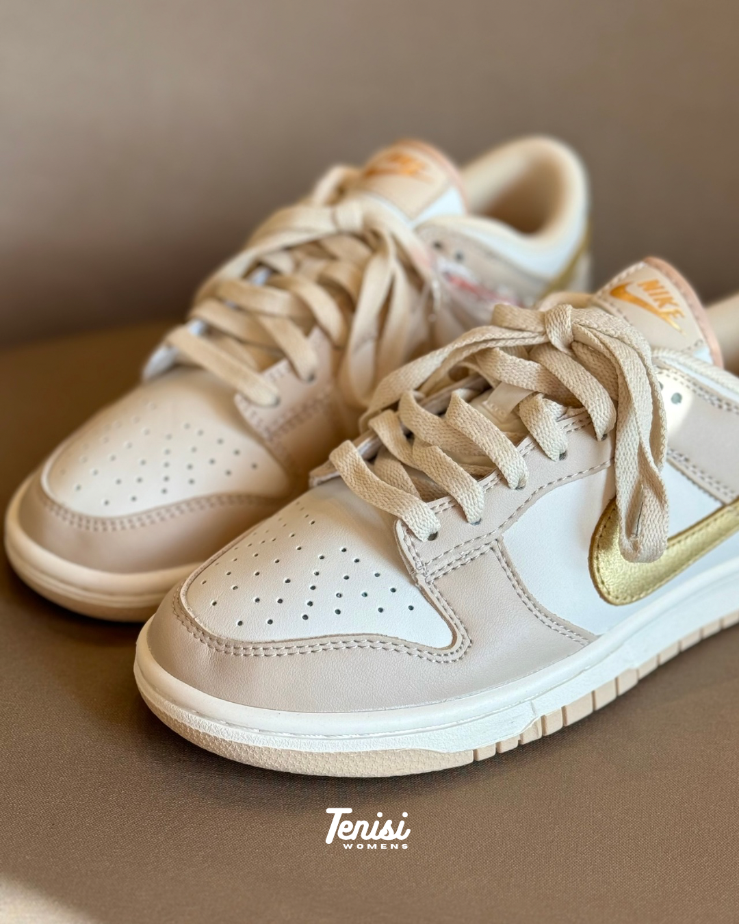 Nike Dunk Low “Phamtom Gold”