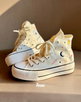 Converse Chuck Taylor Plataforma All Star “White” vista 1