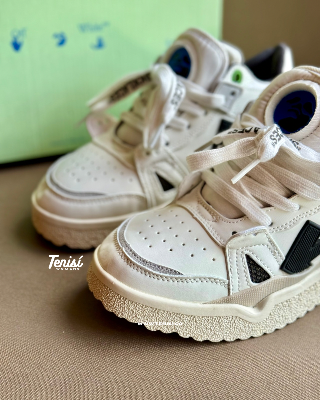 OFF-WHITE Sponge Mid “White”