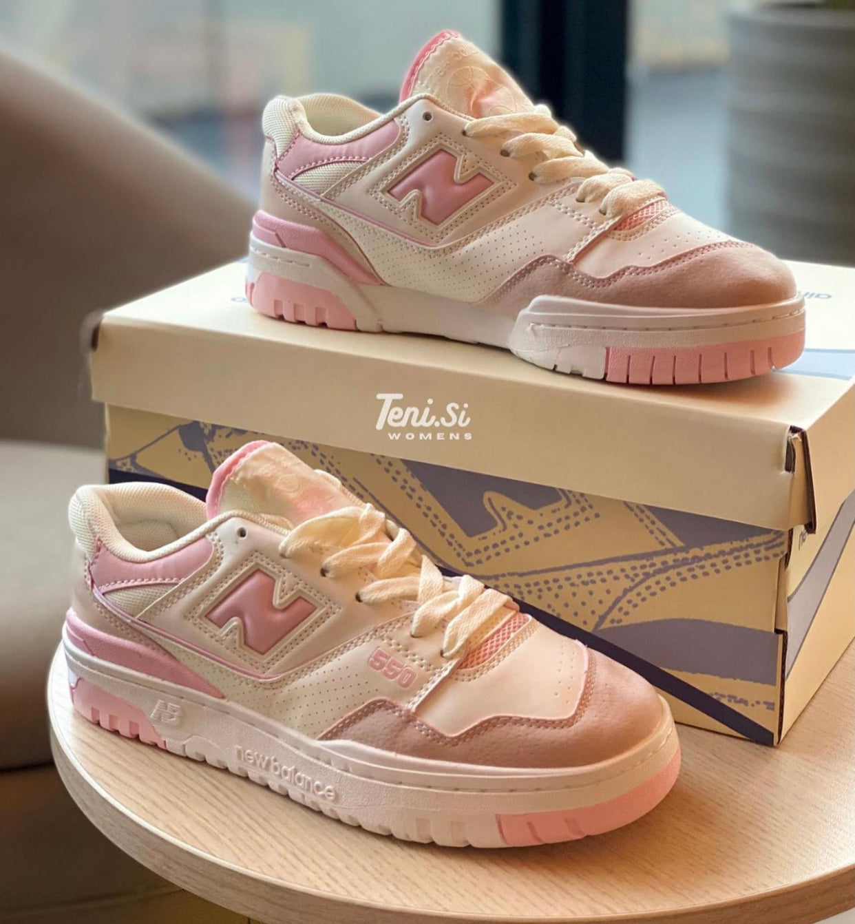 New balance 550 rosa online