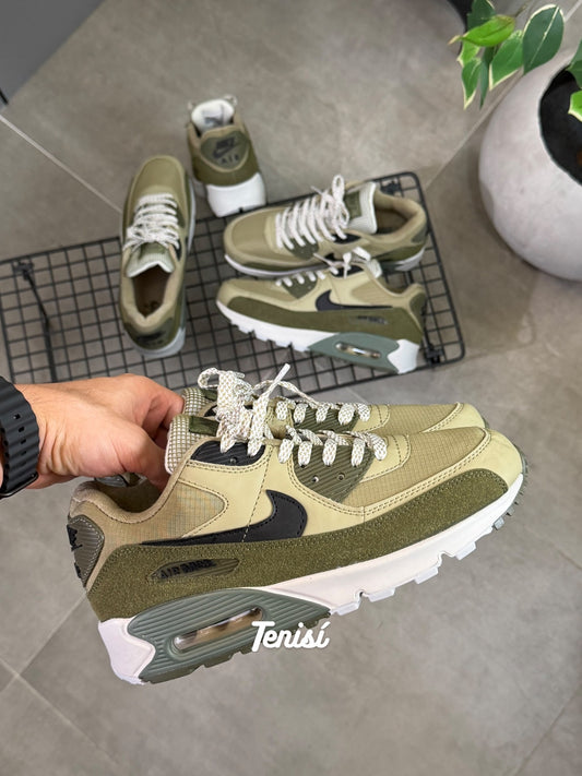 Nike Air Max 90 Olive - tenis verde militar para mujer TENISI