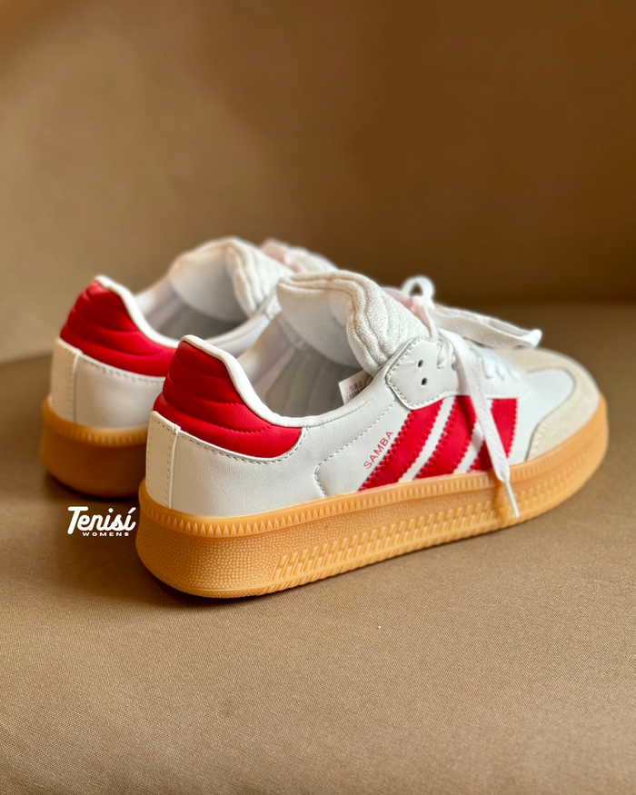 adidas Samba XLG “Red” look 3