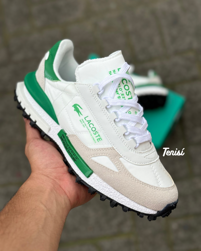 Lacoste Active “White - Green” look 1