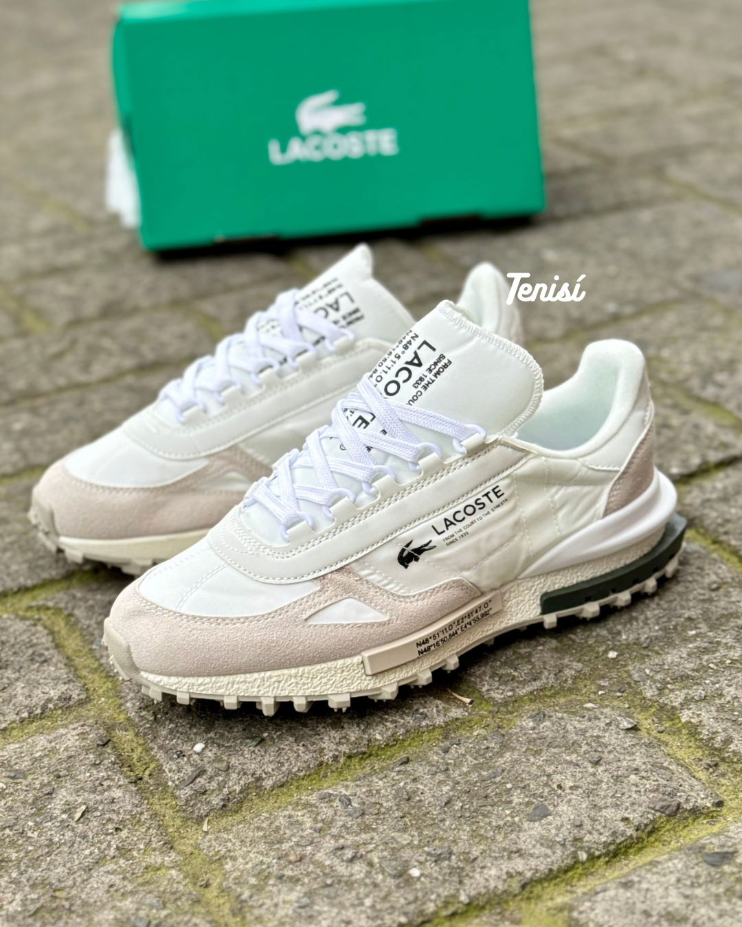 Lacoste Active “White - Grey”