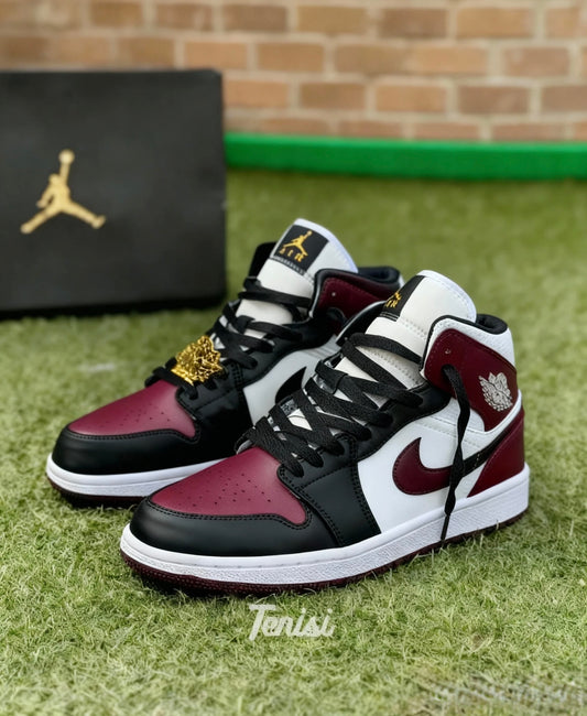 Air Jordan 1 Mid x Tenisi “Beetroot”