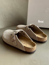 Birkenstock Boston "Beige" vista 2