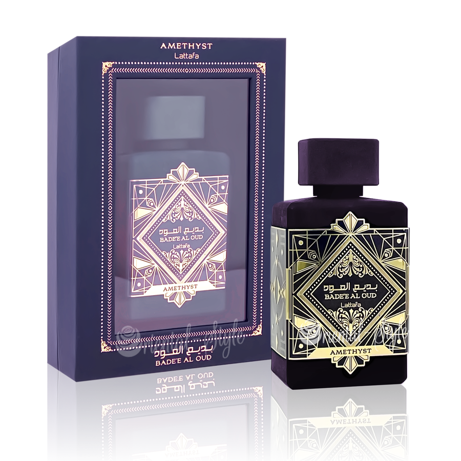 Lattafa Oud Amethyst 100ml EDP Unisex “Purple” — pago contra entrega en Colombia