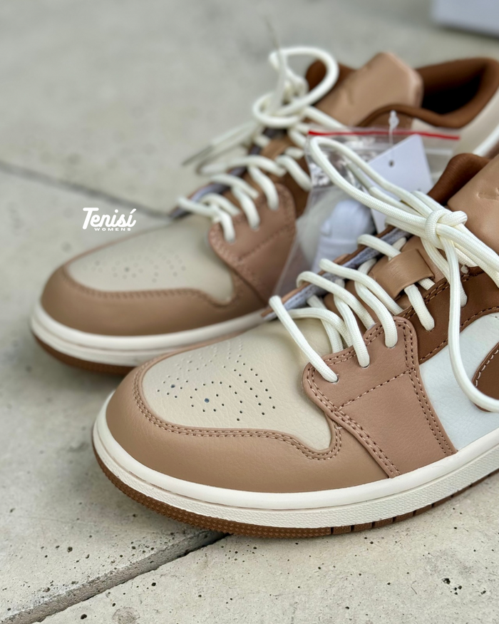 Air Jordan 1 Low “Tan Brown” look 1