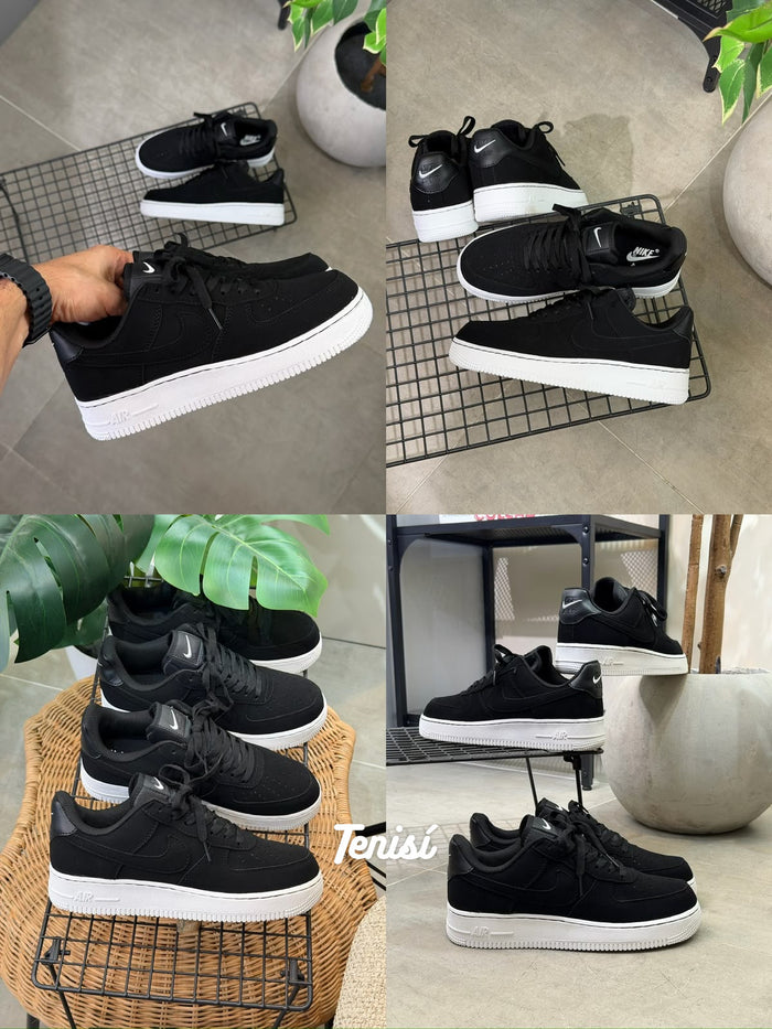 Nike Air Force 1 Black White look 1