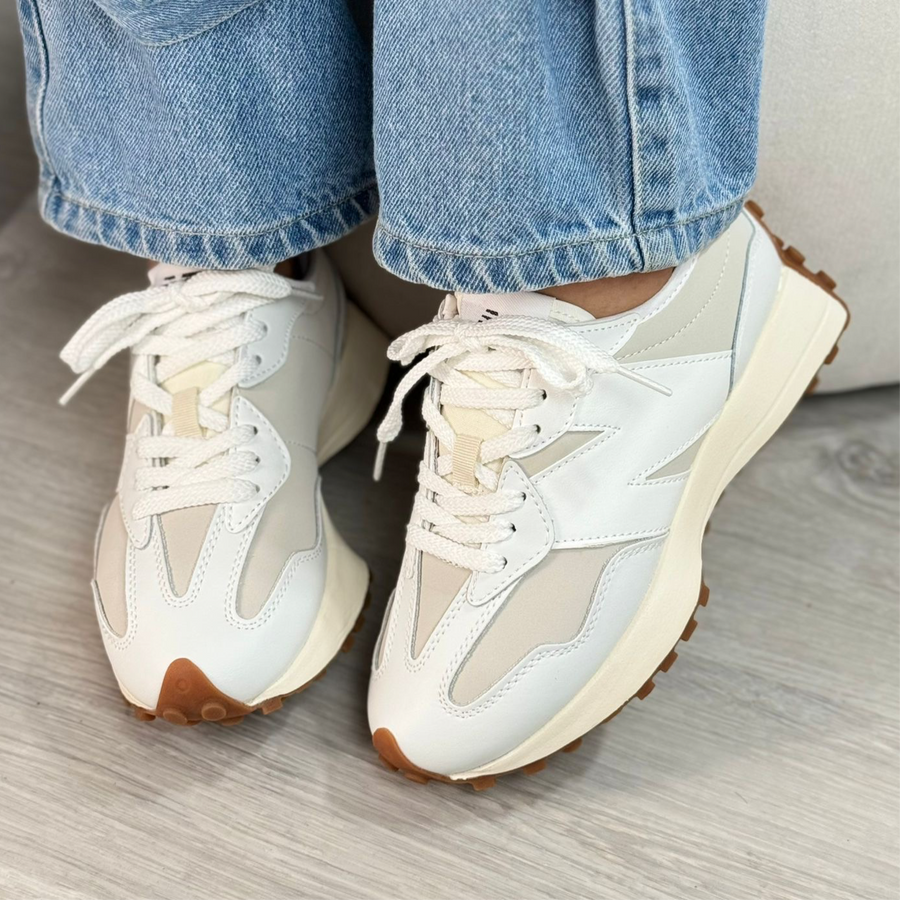 New Balance 327 “Triple White” — pago contra entrega en Colombia