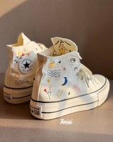 Converse Chuck Taylor Plataforma All Star “White” vista 2