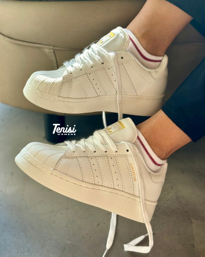 adidas Súperstar Platform “White” look 4