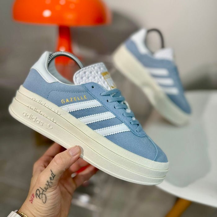 adidas Gazelle Bold “Blue” look 1