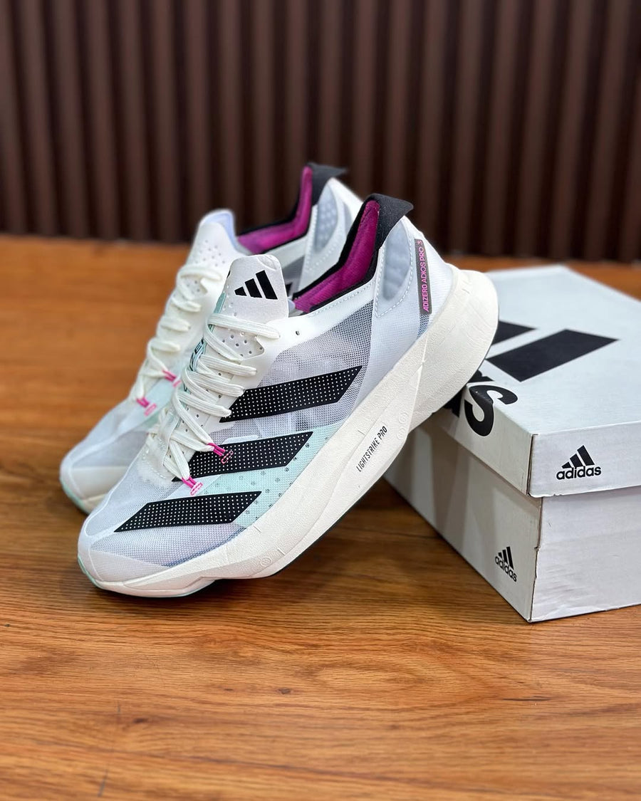 adidas Adizero Adios Pro 3 "White" — pago contra entrega en Colombia