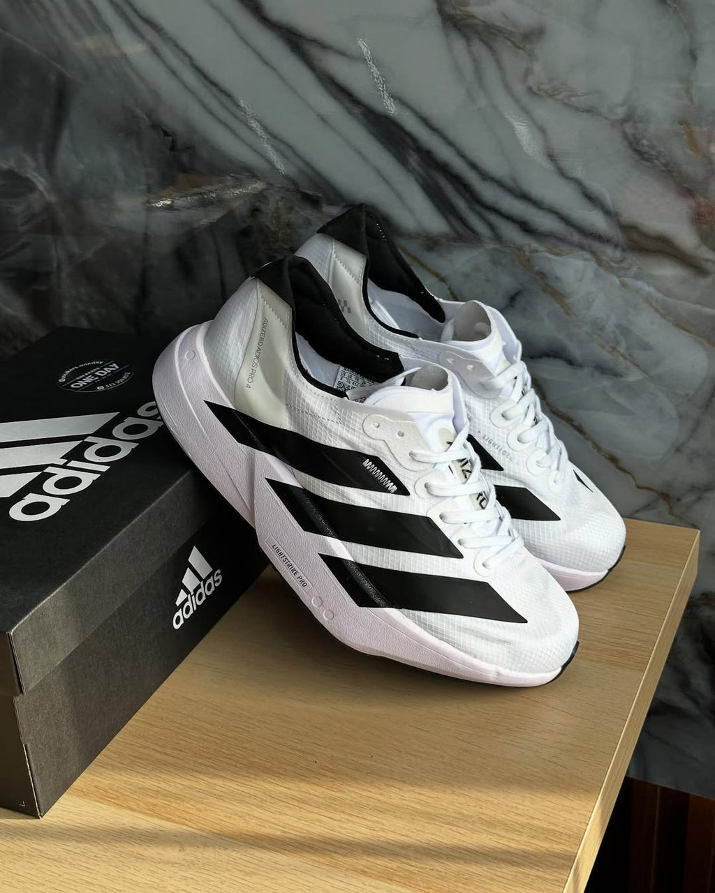 adidas Adizero Adios Pro 3 "White Black"