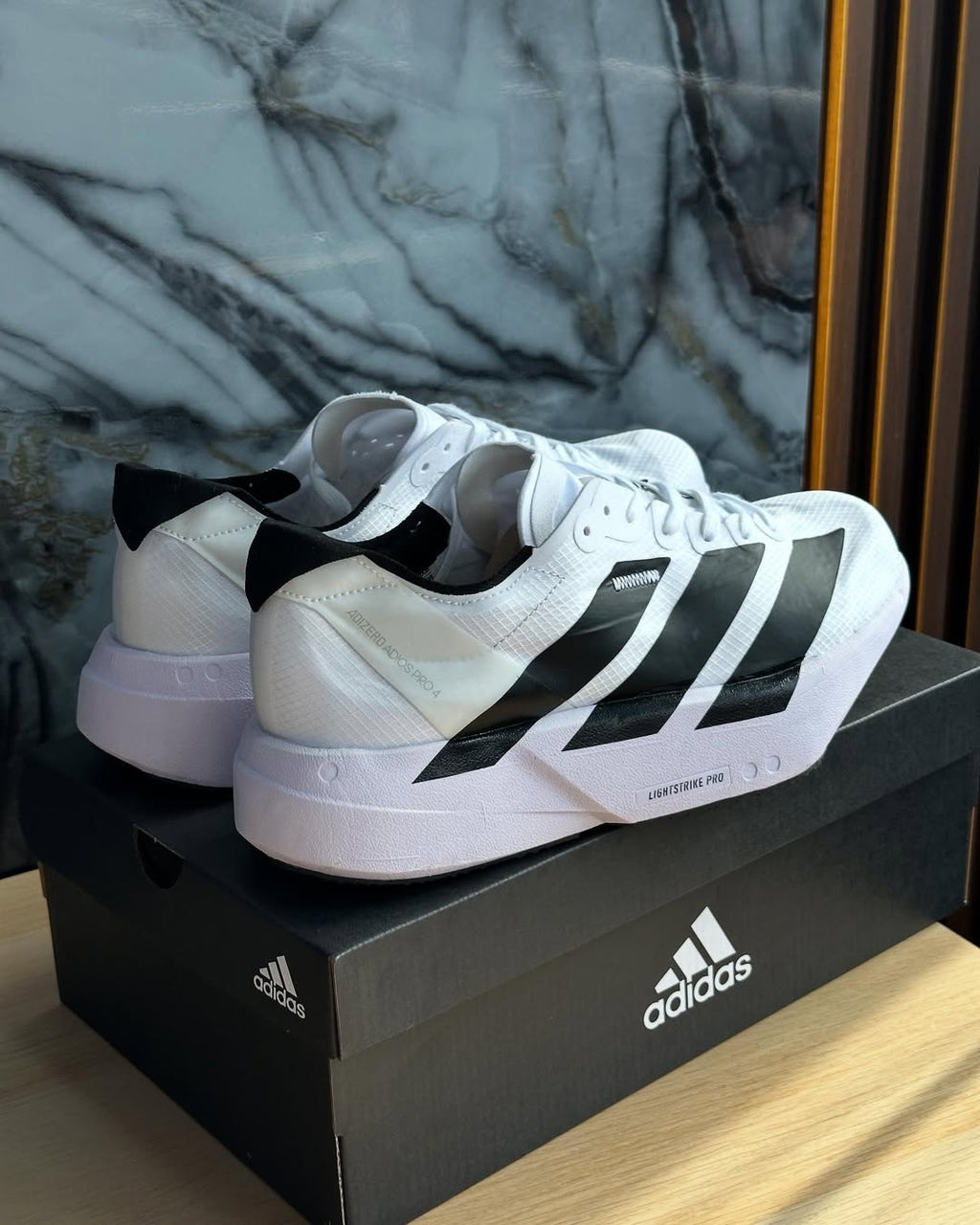 adidas Adizero Adios Pro 3 "White Black"