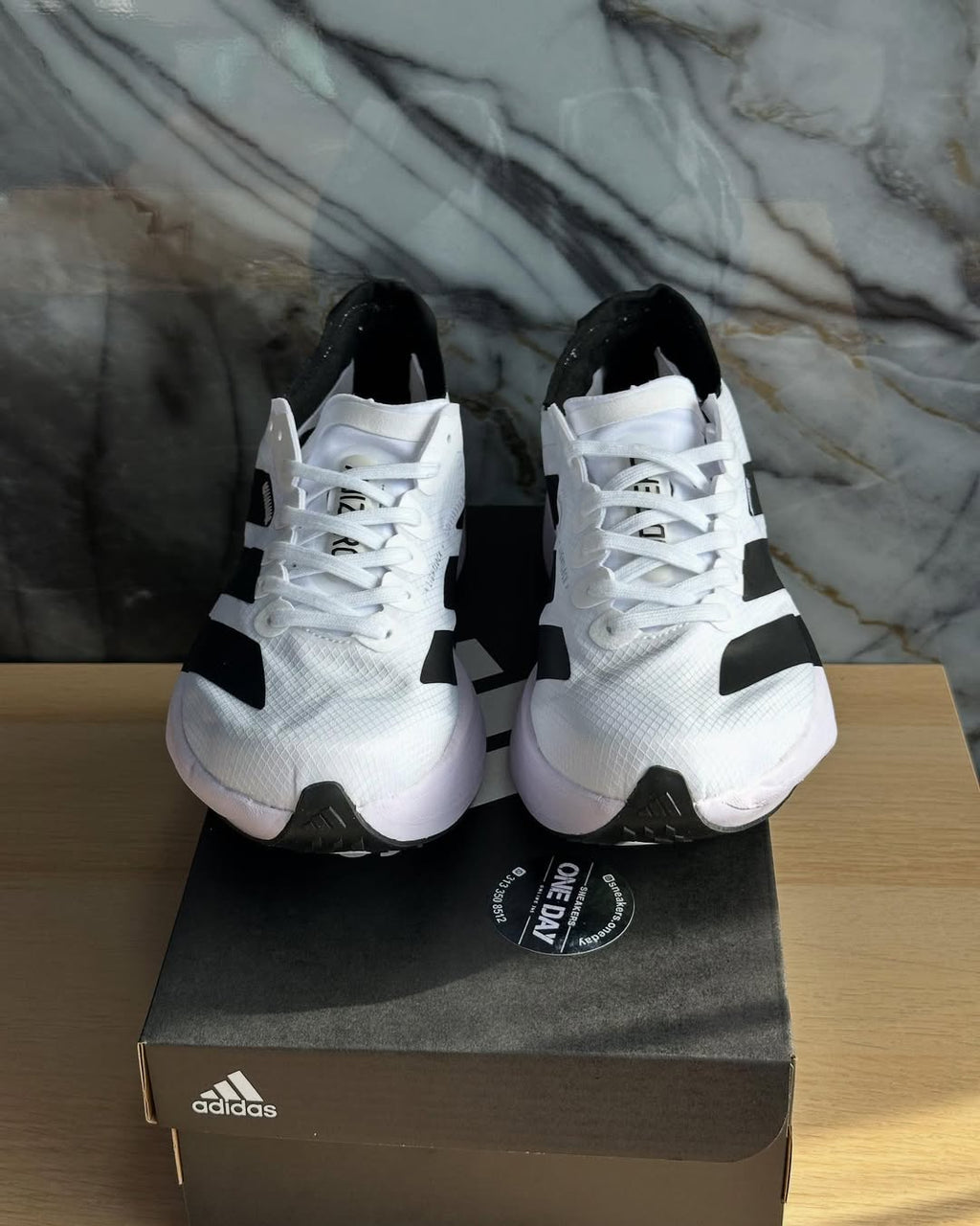 adidas Adizero Adios Pro 3 "White Black"