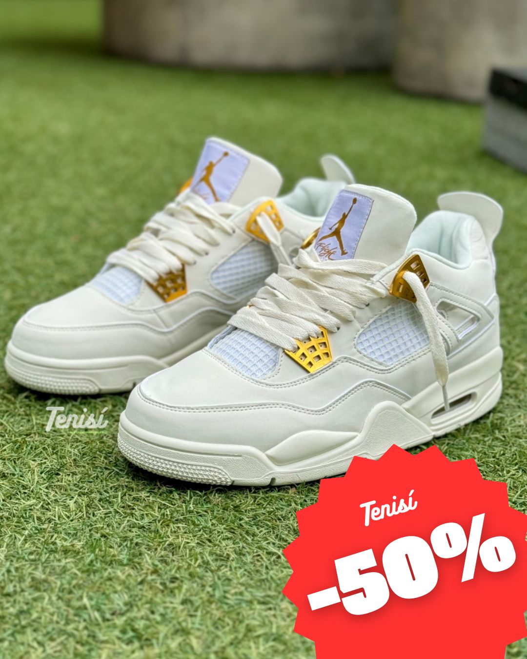 Air Jordan 4 Retro 'White Gold'