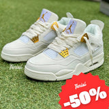 Air Jordan 4 Retro 'White Gold' vista 6