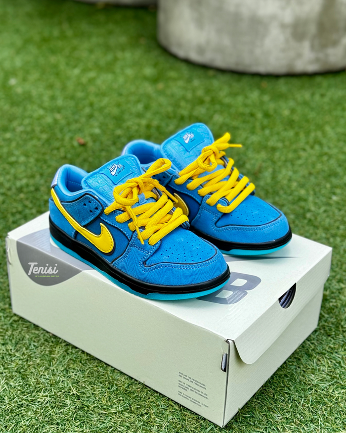 Nike Dunk Sb x Powerpuff Girls “Blue” look 1