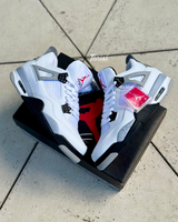 Air Jordan 4 Retro 'White Cement' vista 7