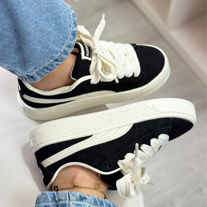 Puma Suede XL x Pleasure look 1