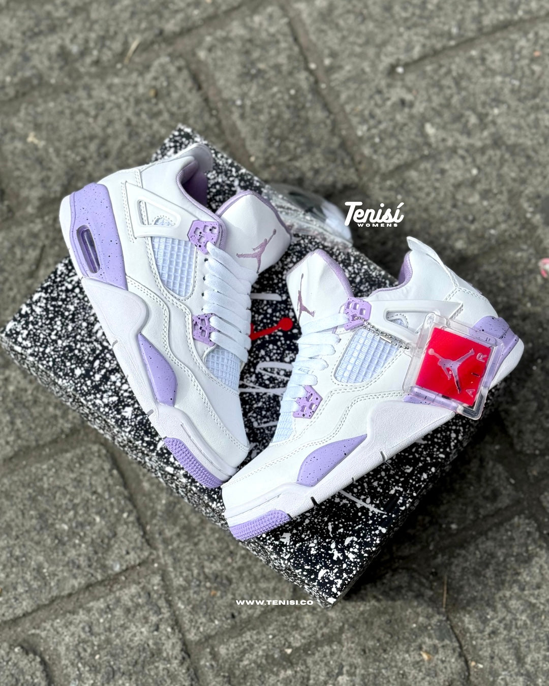 Air Jordan 4 “ Purple Oreo” (Sample)