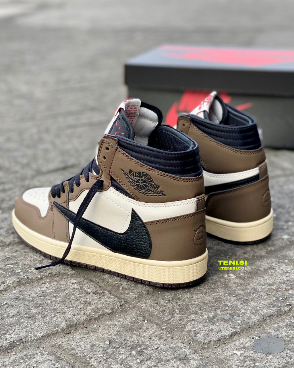Air Jordan 1 High X Travis scott “Mocha”