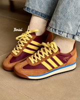Adidas SL 72 RS Rosette Vinotinto vista 3
