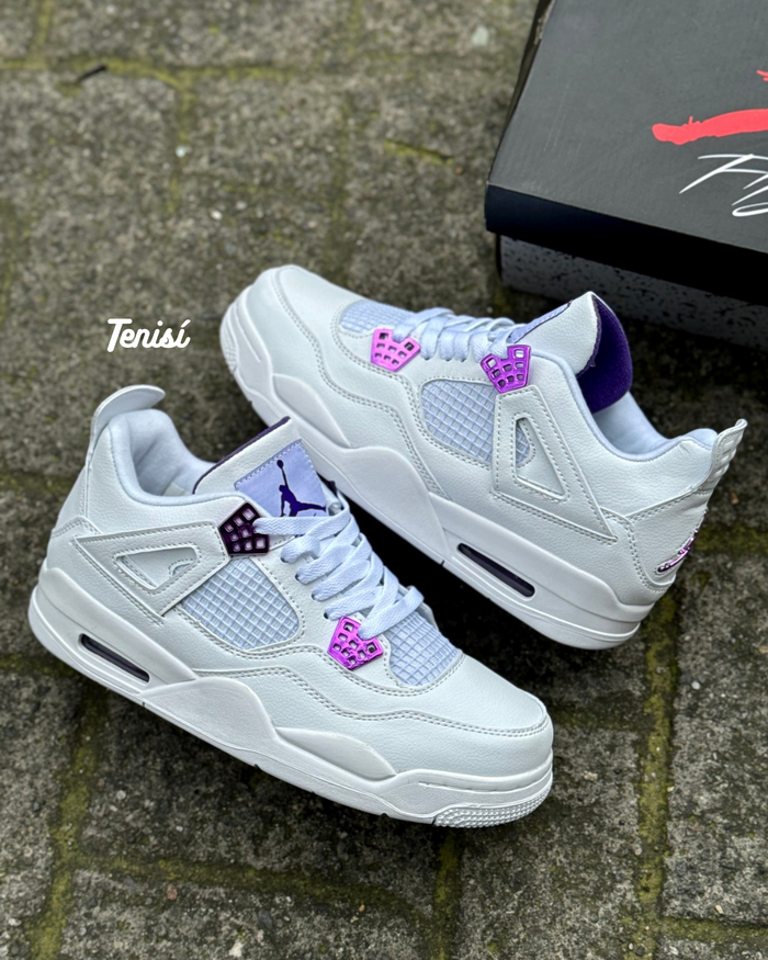 Air Jordan 4 “Metallic Purple” look 4