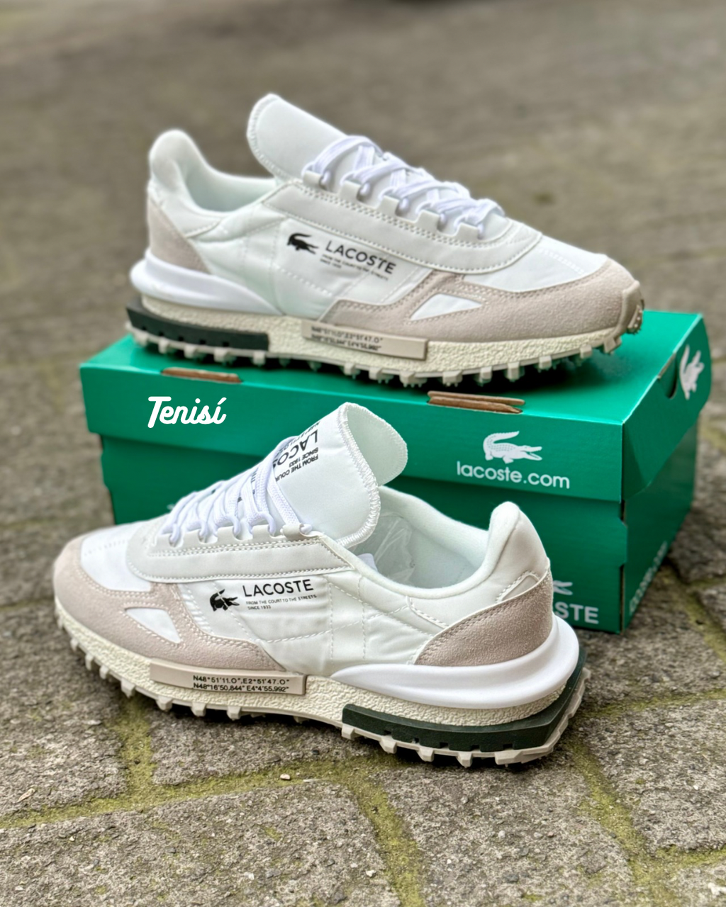 Lacoste Active “White - Grey”