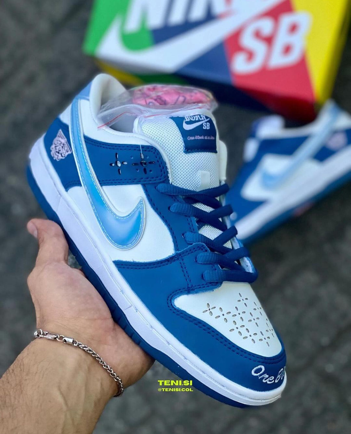 Nike Dunk SB x Raised One Block At A Time 🦋