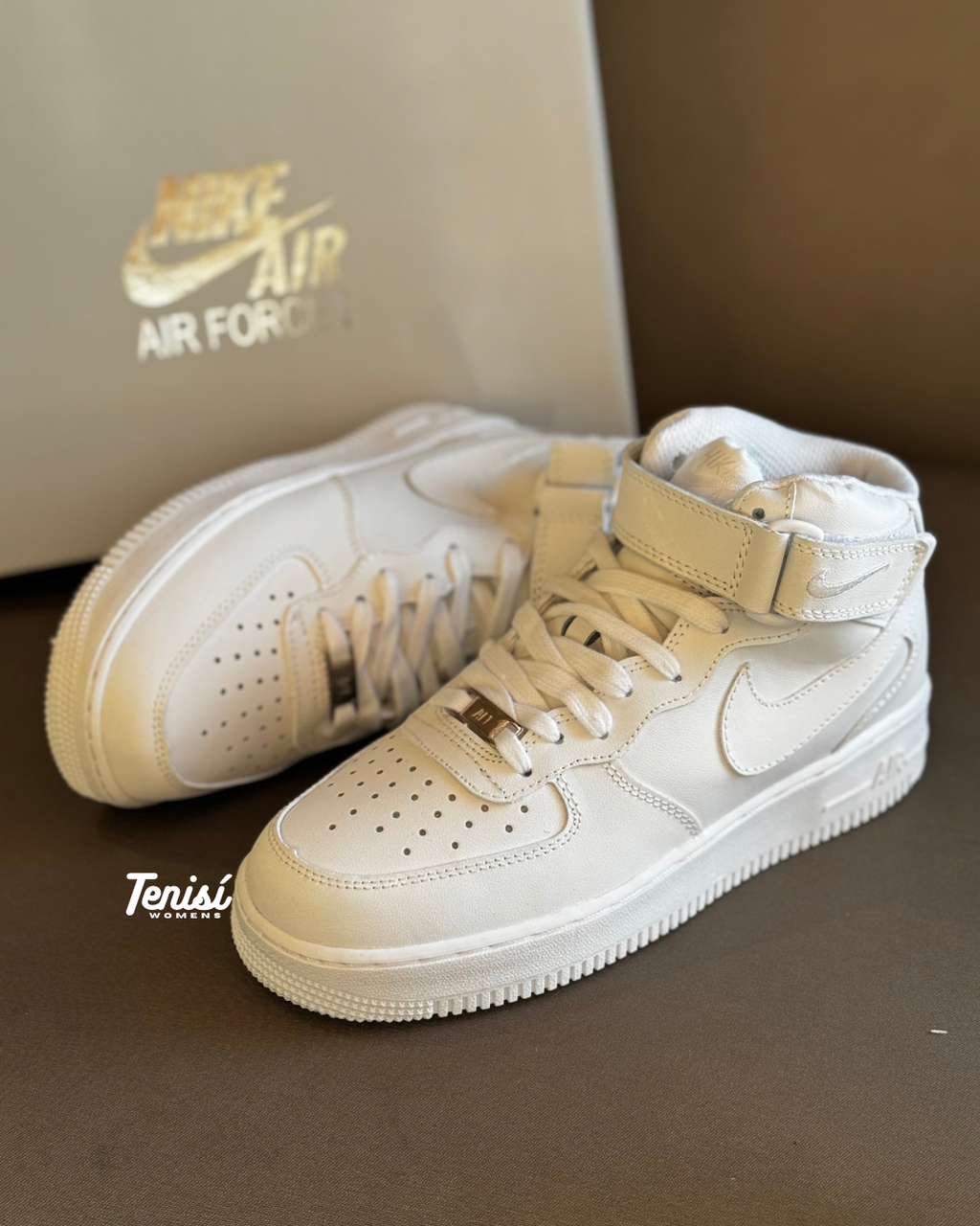 Nike Air Force 1 Mid “Triple White”