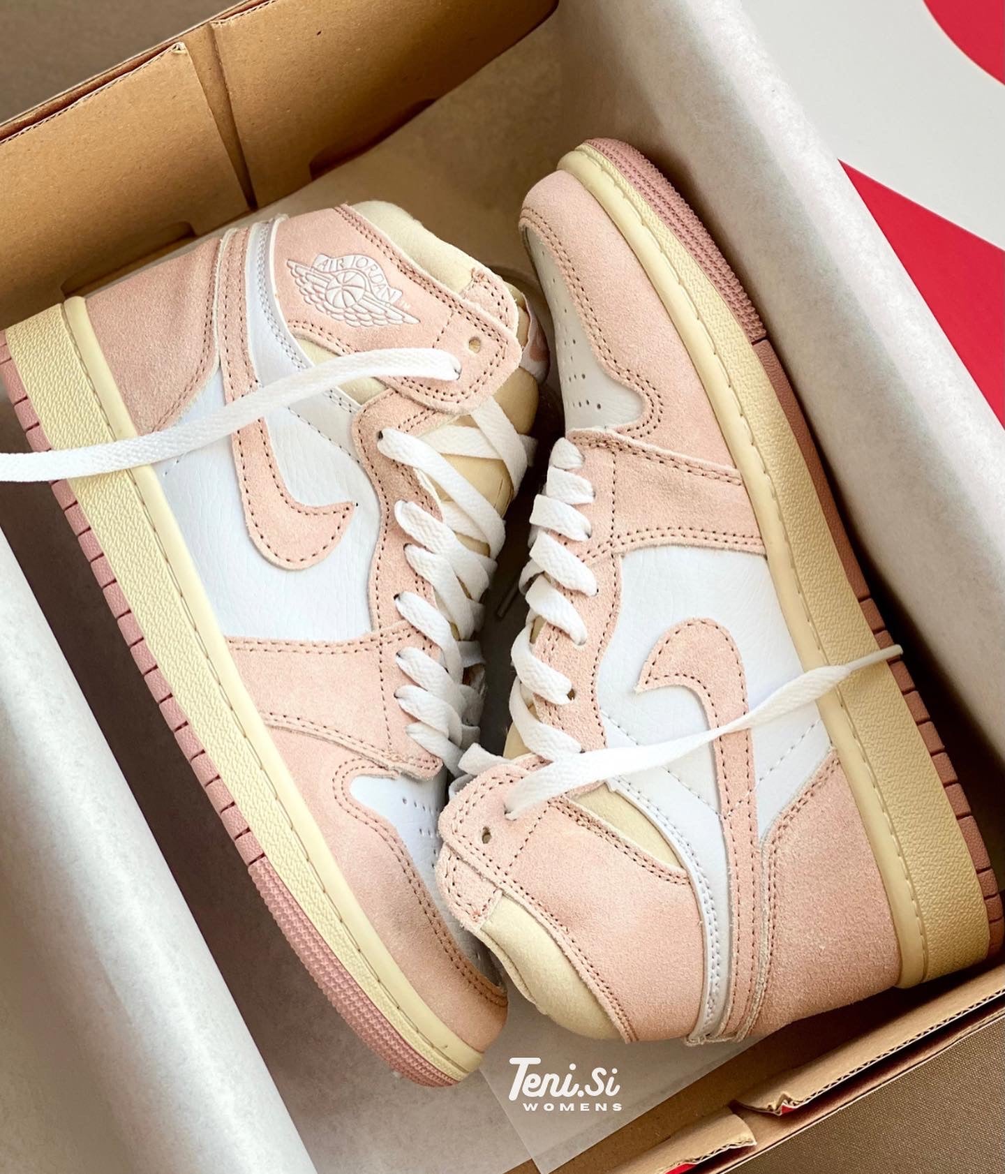 Air Jordan 1 alto “rosa lavado”