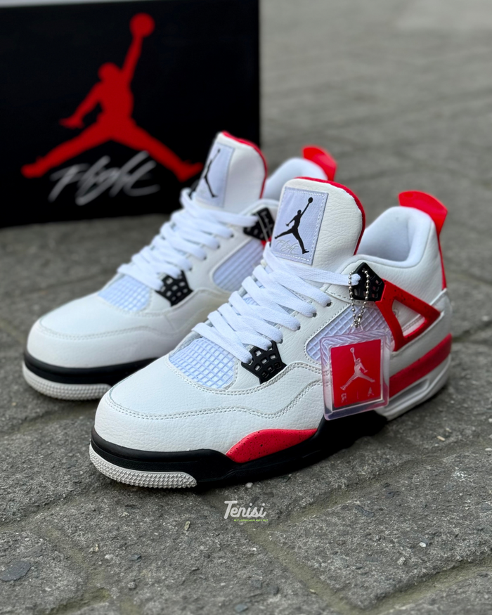 Air Jordan 4 “ Red Cement” look 1