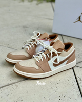 Air Jordan 1 Low “Tan Brown” vista 1